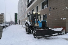 В Царской столице проверили ход снежной уборки