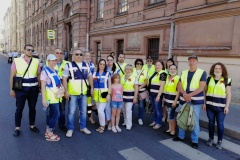 Народные дружинники Фрунзенского района помогали сотрудникам органов внутренних дел в обеспечении охраны общественного порядка в ходе проведения военного парада
