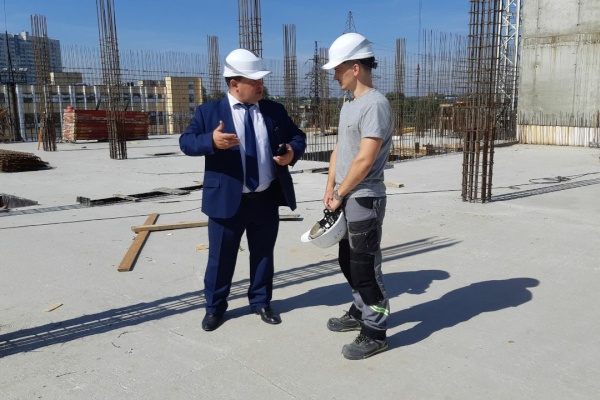 Продолжается строительство архивного центра