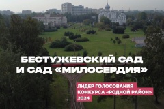 Бестужевский сад и сад «Милосердия» стал лидером голосования конкурса «Родной район»