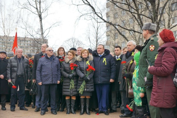Открытие памятника Мужеству ленинградцев 26.01.2018
