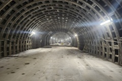 Продолжается строительство станции метро «Горный институт»