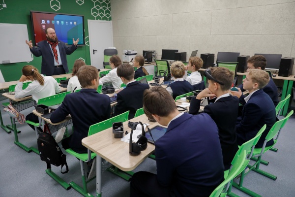 Открытие "IT-куба" в физико-математическом лицее № 366