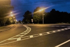 В Сестрорецке обновлено асфальтное покрытие на улице Мосина