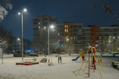 Александр Беглов: Завершён крупный проект модернизации освещения в семи кварталах Колпино - установлено более 1500 новых светильников