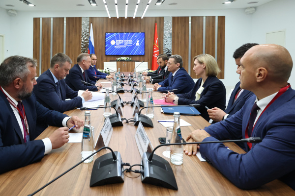Встреча с губернатором Вологодской области Георгием Филимоновым