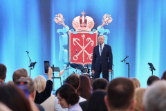 Александр Беглов: Санкт‑Петербург продолжает «петровские» традиции торжественных приемов гостей
