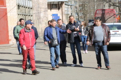 Уборка территории под контролем администрации района