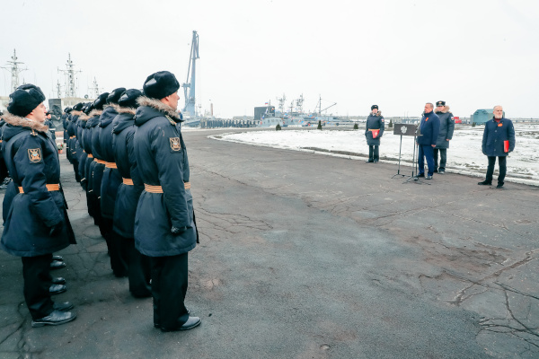 Александр Беглов встретился с экипажами подводных лодок