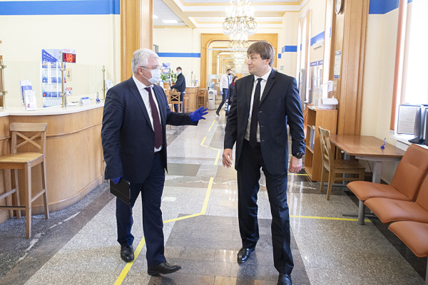 Рабочий визит в Санкт‑Петербургское региональное отделение Фонда Социального Страхования