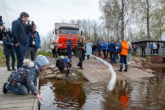 Юбилейное зарыбление: более 2 000 особей атлантического лосося выпущены в Неву