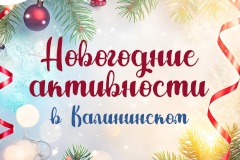 Праздничные активности в Калининском районе с 20 декабря по 8 января