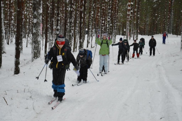 "Звёздный лыжный поход" школьников посвящён 72-ой годовщине снятия Блокады