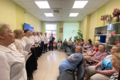 Концерт в День памяти и скорби для жителей «серебряного возраста» Пушкинского района