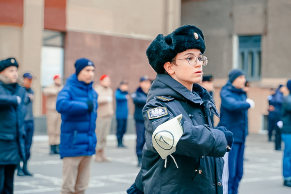 Юнармейцы Петербурга готовятся к Параду Победы