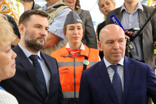 В Красногвардейском районе состоялась презентация литературно-исторического трамвая