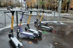 Сезон электросамокатов в Санкт‑Петербурге официально завершён