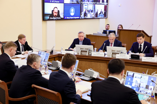 Заседание Координационного совета по развитию транспортной системы Санкт‑Петербурга и Ленинградской области