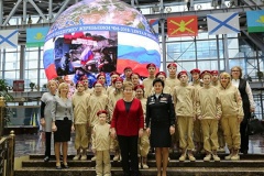 Юнармейцы Центрального побывали в Минобороны РФ