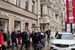 Председатель Жилищного комитета Денис Удод провел рабочий объезд Центрального района Санкт‑Петербурга