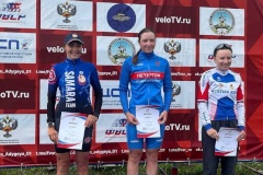 Анастасия Самсонова – победитель Кубка России среди женщин в многодневной велогонке на шоссе