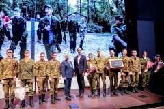 Глава района поздравил команду ПМК «Мужество» с блестящей победой на XII Патриотическом молодёжном форуме