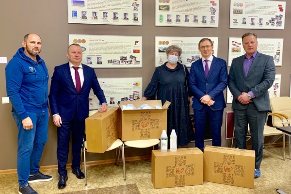 Михаил Рахлин: врачам необходимо иметь возможность работать в комфортных условиях. Фото Федерации дзюдо Санкт‑Петербурга