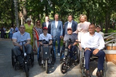 В Зеленогорске открыли площадку для маломобильных групп населения