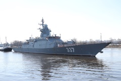 Сразу два корабля, строящиеся на Судостроительном заводе «Северная верфь», ушли на ходовые испытания