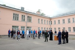 Призывники спортивной роты Фрунзенского района вступили в ряды вооруженных сил