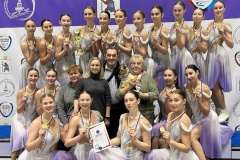 Успехи петербургских спортсменов на Всероссийских соревнованиях по синхронному катанию на коньках