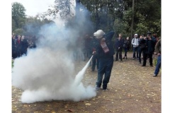 В Кировском районе прошла практическая тренировка по эвакуации студентов и персонала