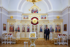 Посещение храма Николая Чудотворца в Центре восстановительного лечения «Детская психиатрия» имени С.С.Мнухина