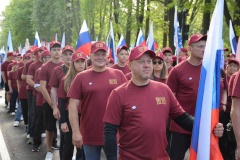 Глава администрации Московского района поздравил жителей с Днём физкультурника