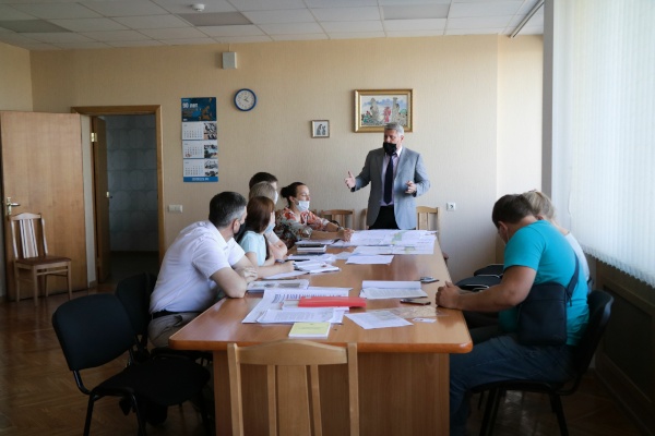 В администрации Красносельского района продолжается обсуждение проекта благоустройства территории вдоль Балтийского бульвара