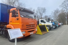 Сегодня прошла линейка готовности техники к весенне-летнему периоду