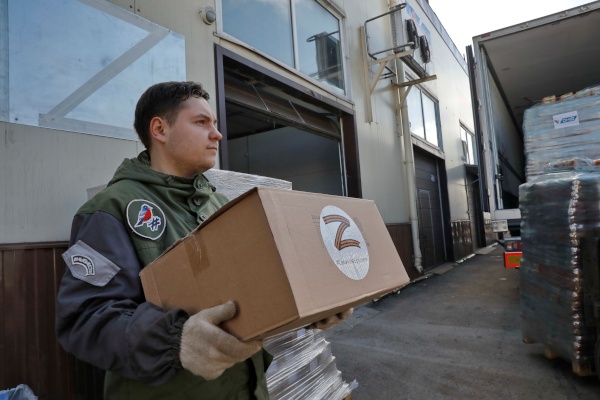 Помощь Донбассу отправили предприятия Московского района