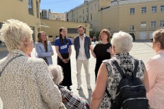 Представители общественных объединений Петроградского района посетили культурное пространство „Левашовский хлебозавод“ в рамках мероприятий ко Дню памяти и скорби