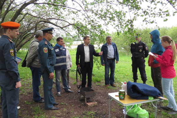 В Невском районе состоялось мероприятие по профилактике разведения костров