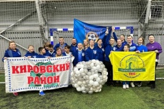 Кировский район стал чемпионом на соревнованиях по мини-футболу
