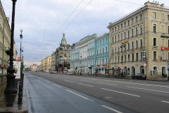 Движение транспорта на Невском проспекте полностью восстановлено