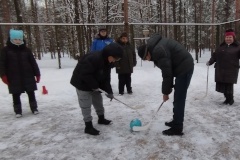 В парке Сосновка прошли зимние игры