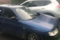 В Ломоносове разыскивается владелец разукомплектованного автомобиля