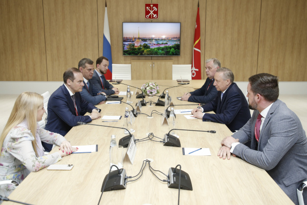Подписание соглашения о развитии сотрудничества между Санкт‑Петербургом и Республикой Мордовия