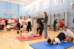 Спортивная игра по станциям «Спортивные выборы» прошла в школе №303 им. Фридриха Шиллера