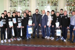 Чествование спортивной сборной команды Санкт‑Петербурга по боксу