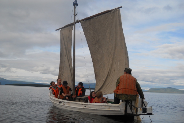 17 августа - Экспедиция Лаборатории экологии морского бентоса на Белом море