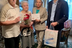 В Невском районе чествуют 90-летнего юбиляра