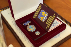 В Петроградском районе прошла церемония вручения почётных знаков «Жителю блокадного Ленинграда».