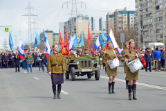 Приморский встретил День Победы
